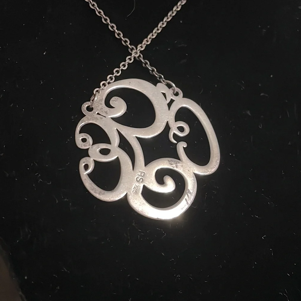 Vintage 925 sterling silver necklace